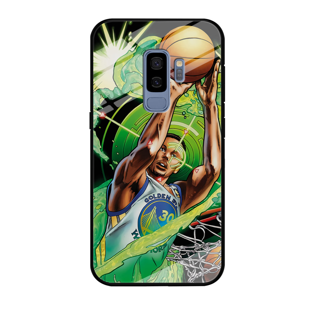 Stephen Curry Jump Art Samsung Galaxy S9 Plus Case