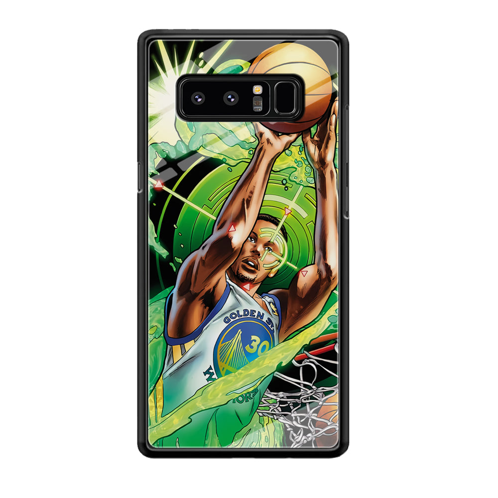 Stephen Curry Jump Art Samsung Galaxy Note 8 Case