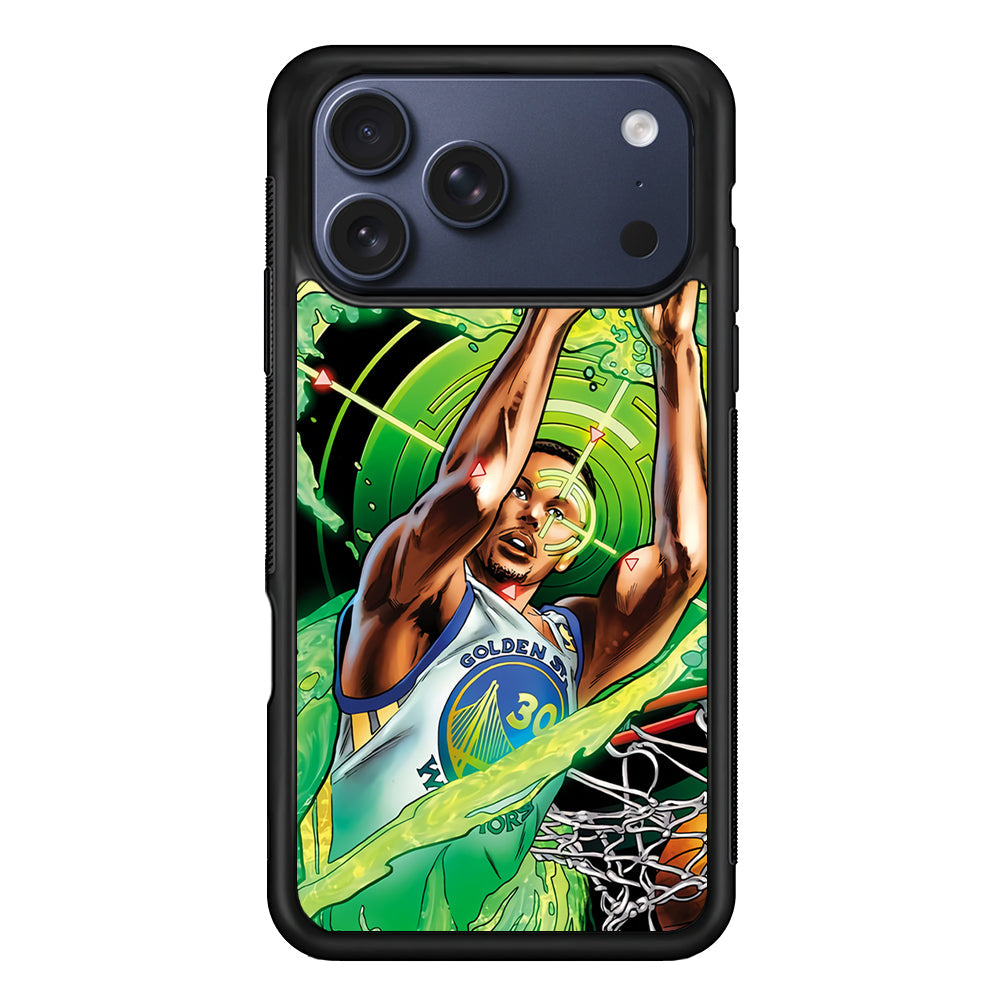 Stephen Curry Jump Art iPhone 17 Pro Max Case - Altracase