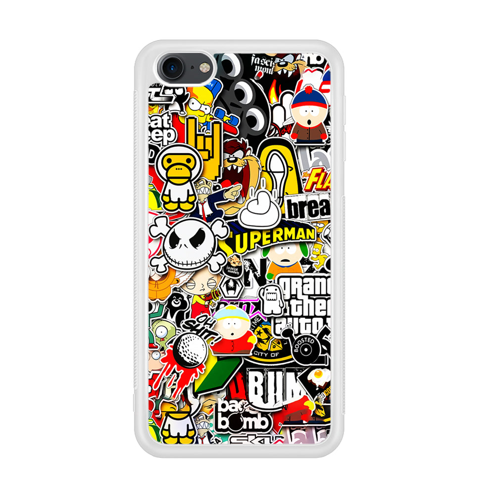 Sticker Collection Image iPod Touch 6 Case