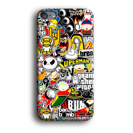 Sticker Collection Image iPod Touch 6 Case