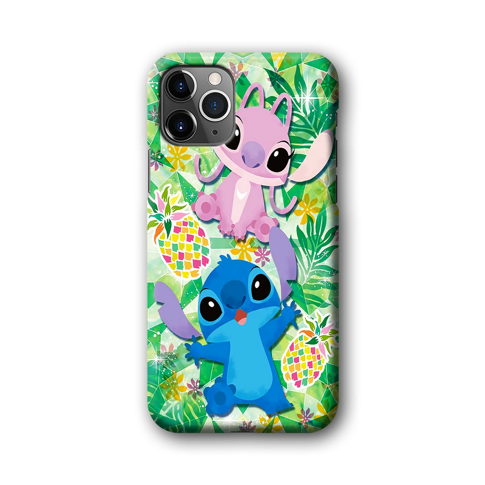 Stitch and Angel Fruit iPhone 11 Pro Case