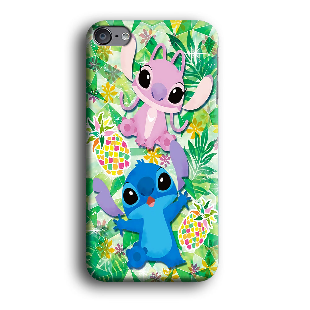 Stitch and Angel Fruit iPod Touch 6 Case