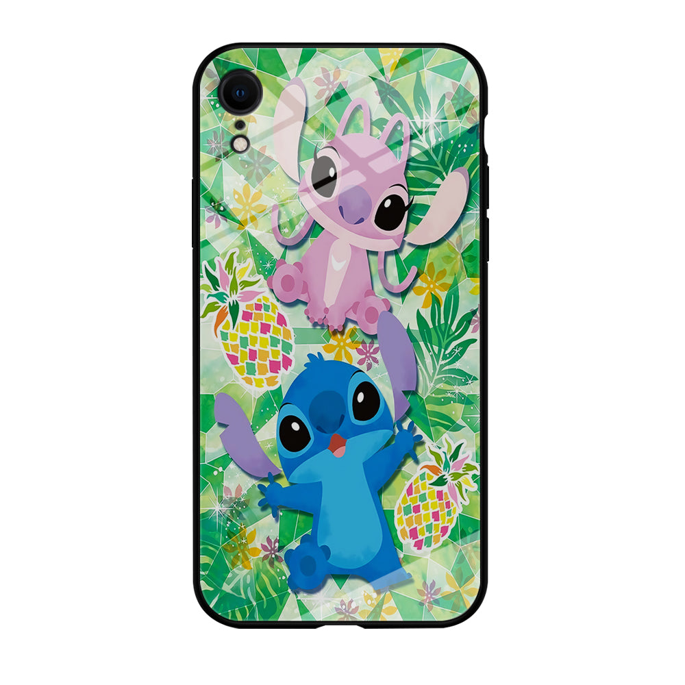 Stitch and Angel Fruit iPhone XR Case