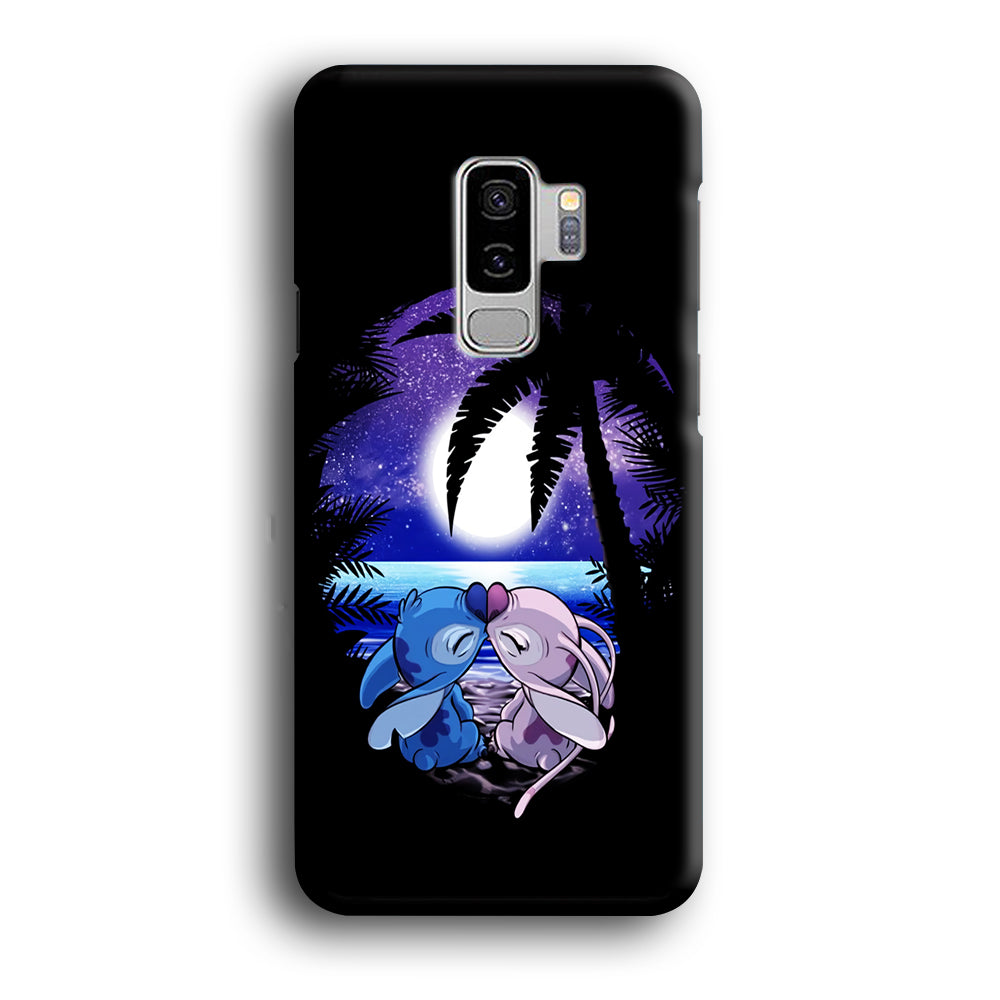 Stitch and Angel Kissing Samsung Galaxy S9 Plus Case