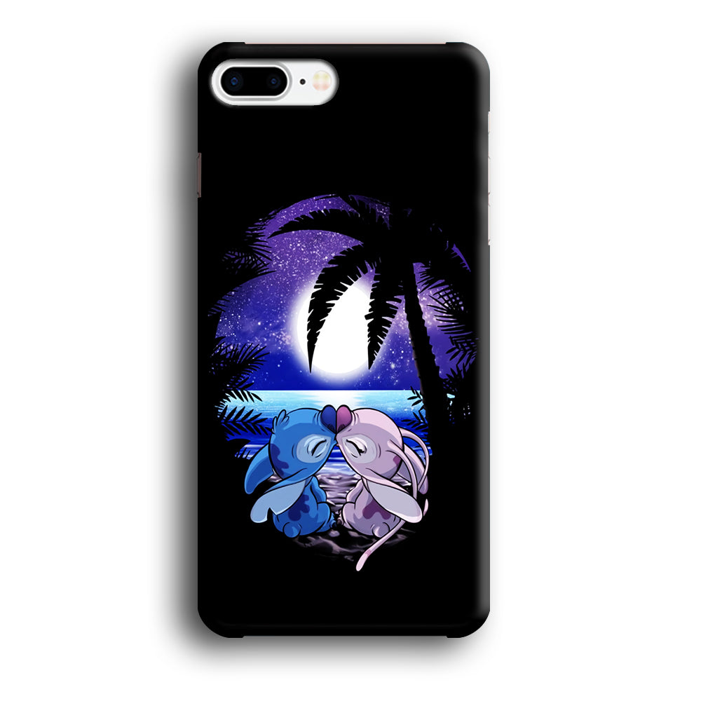 Stitch and Angel Kissing iPhone 8 Plus Case