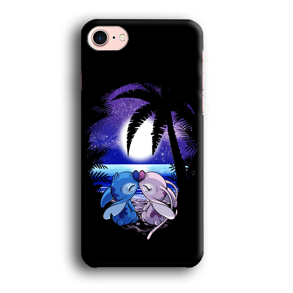 Stitch and Angel Kissing  iPhone 8 Case