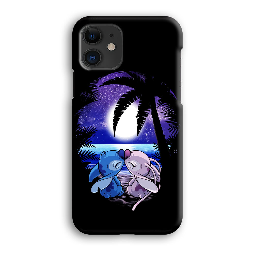 Stitch and Angel Kissing iPhone 12 Mini Case