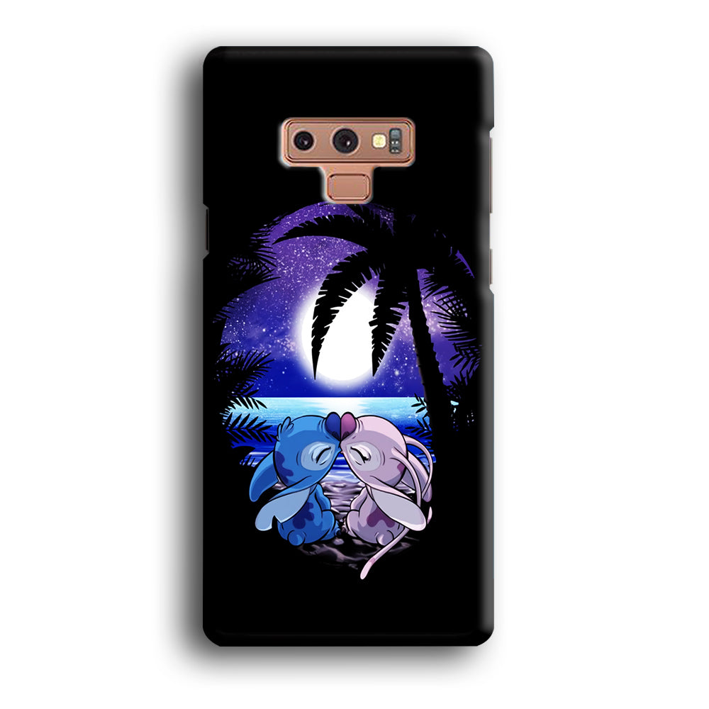 Stitch and Angel Kissing Samsung Galaxy Note 9 Case