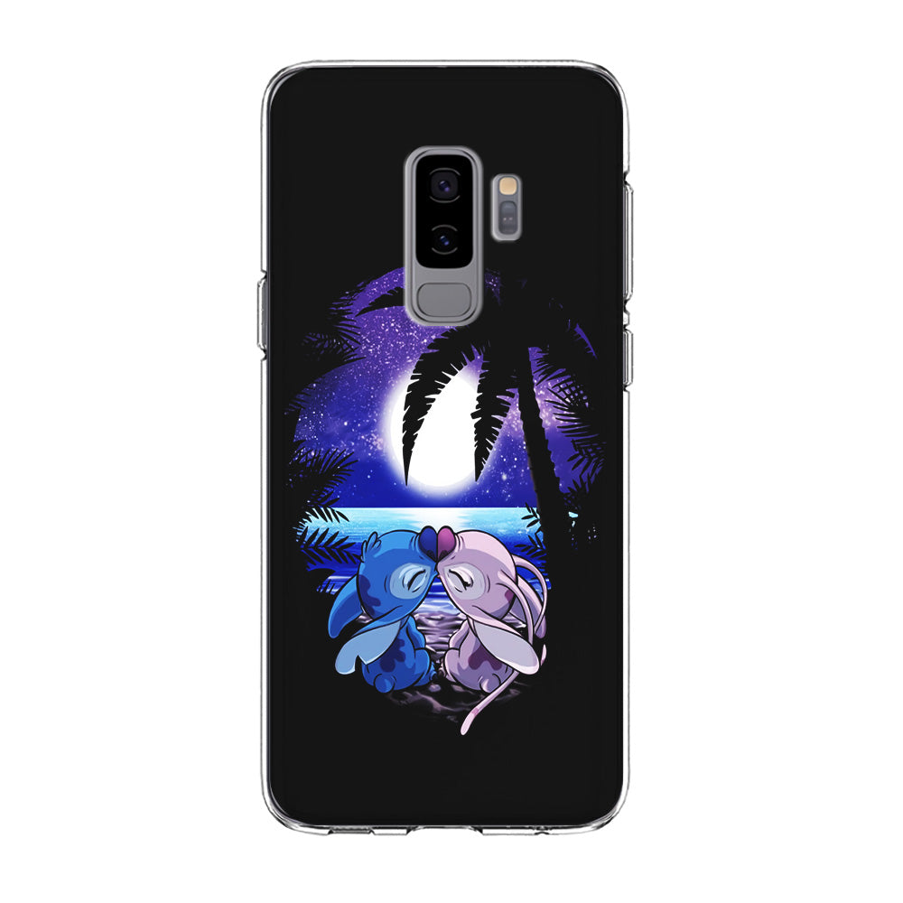 Stitch and Angel Kissing Samsung Galaxy S9 Plus Case