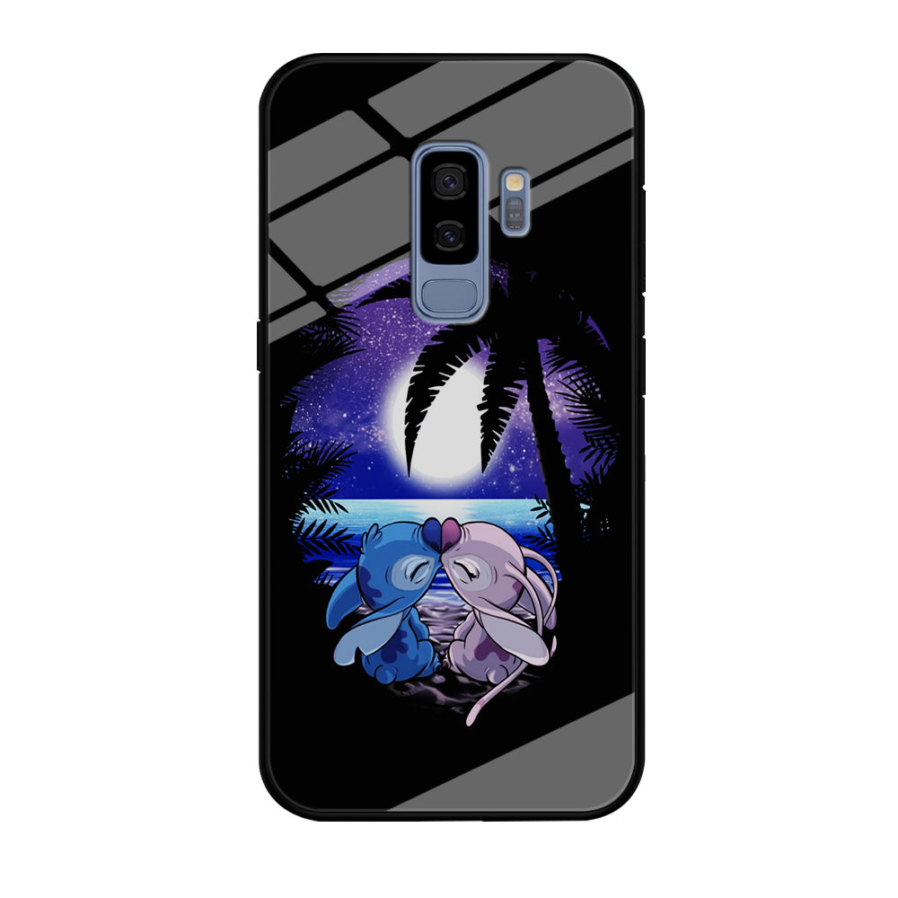 Stitch and Angel Kissing Samsung Galaxy S9 Plus Case