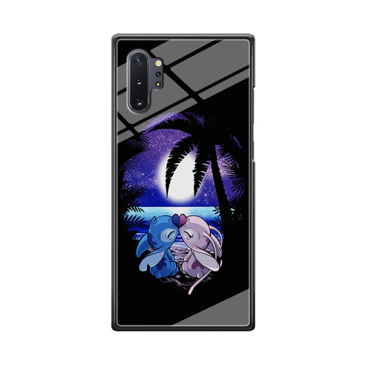 Stitch and Angel Kissing Samsung Galaxy Note 10 Plus Case