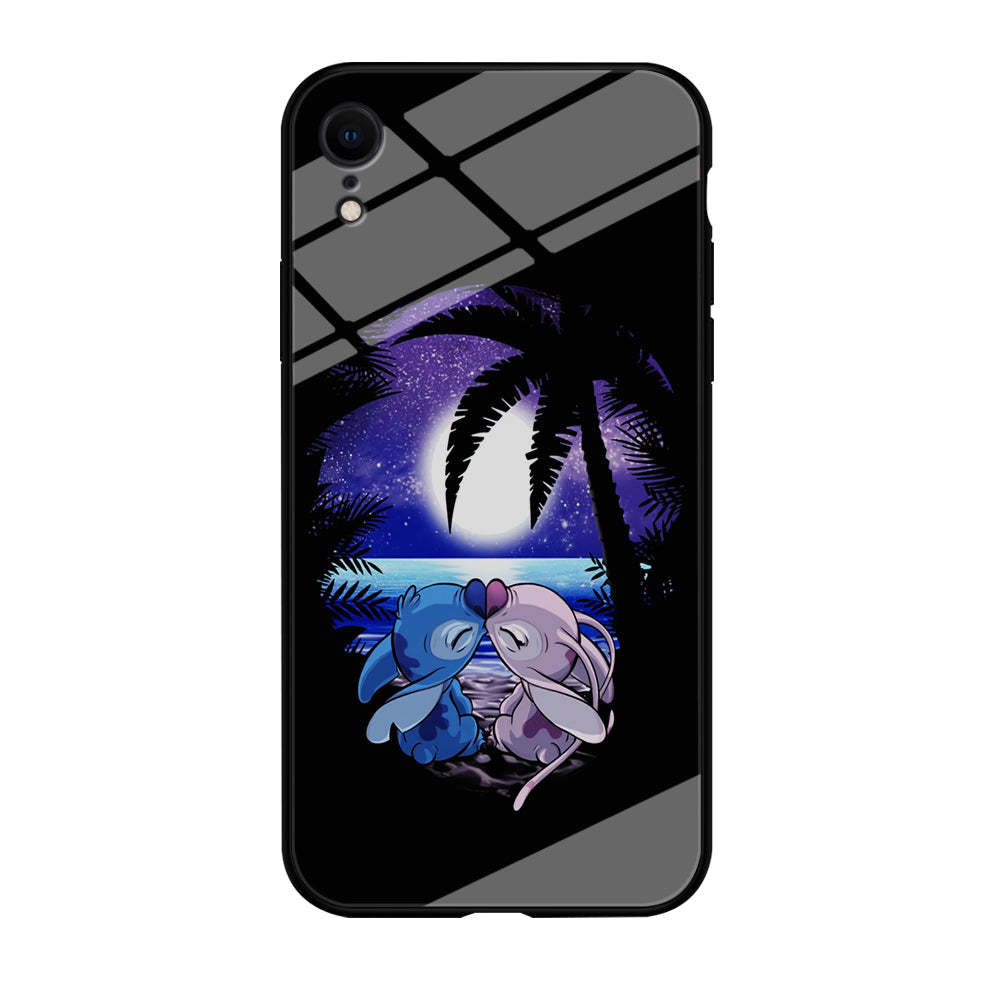 Stitch and Angel Kissing iPhone XR Case