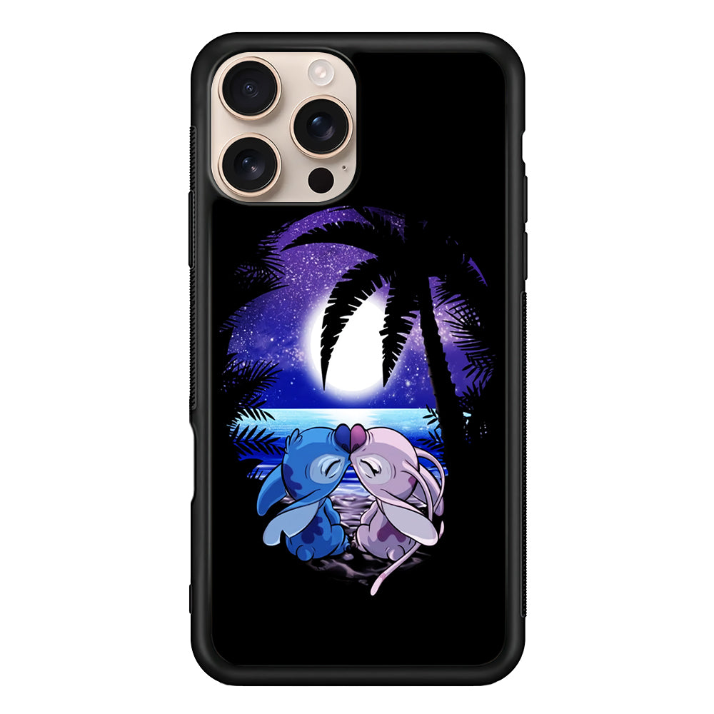 Stitch and Angel Kissing iPhone 16 Pro Max Case - Altracase