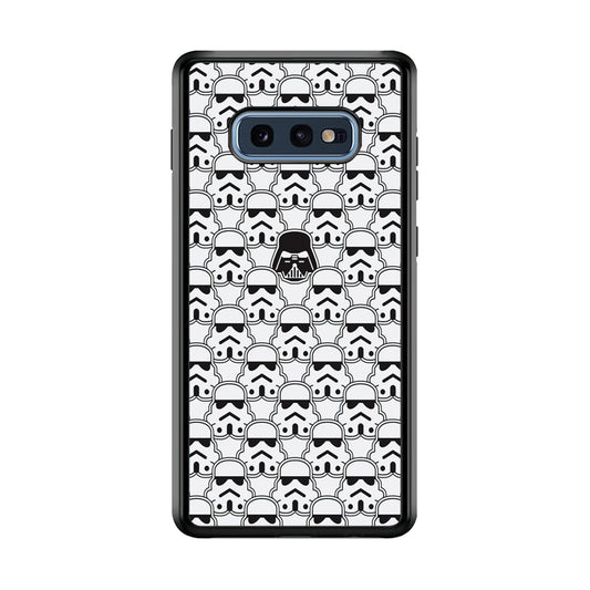 Stormtrooper Face Pattern Star Wars Samsung Galaxy S10E Case