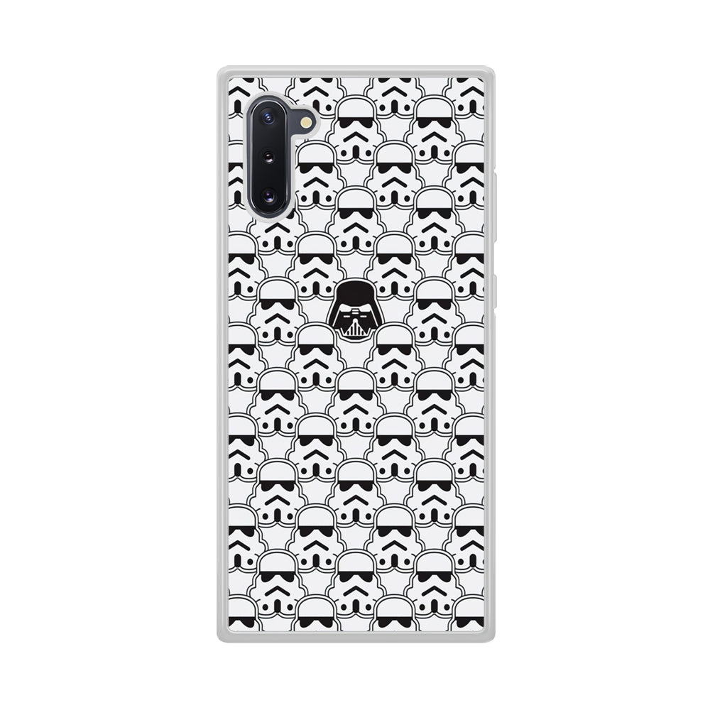 Stormtrooper Face Pattern Star Wars Samsung Galaxy Note 10 Case