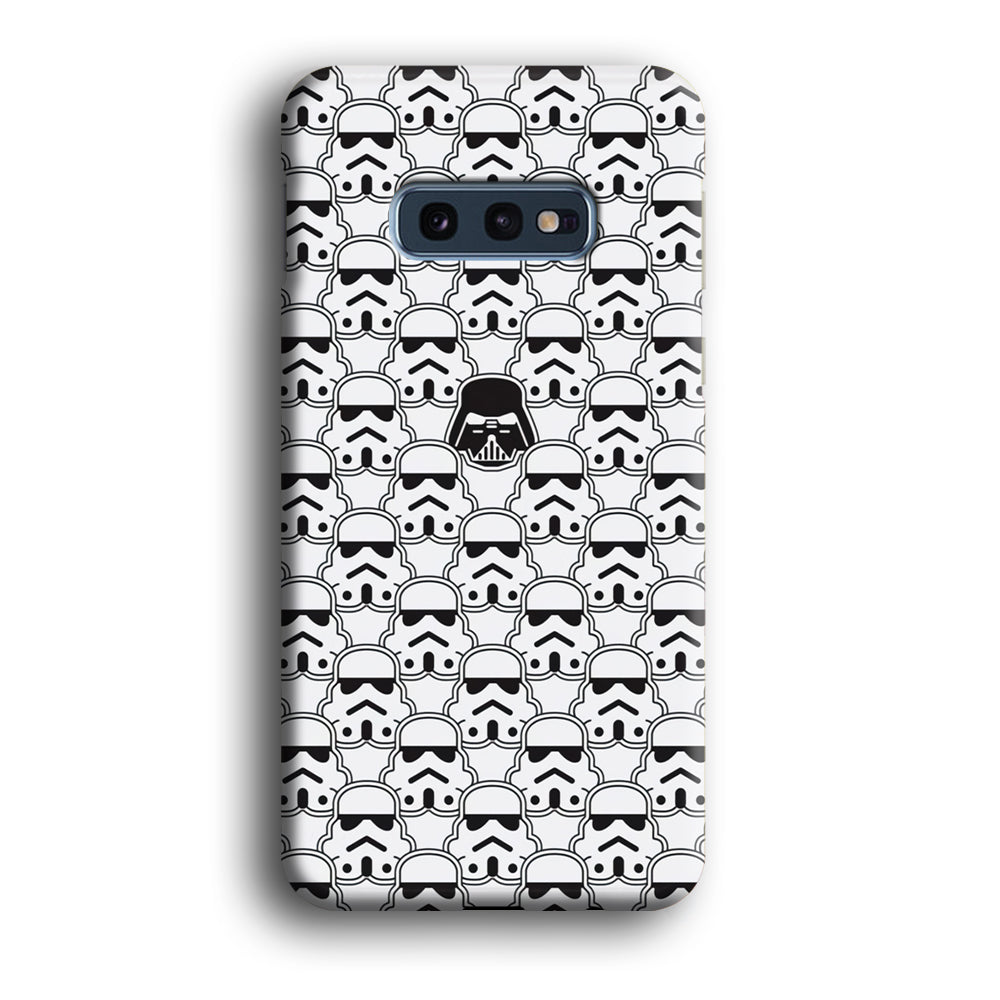 Stormtrooper Face Pattern Star Wars Samsung Galaxy S10E Case