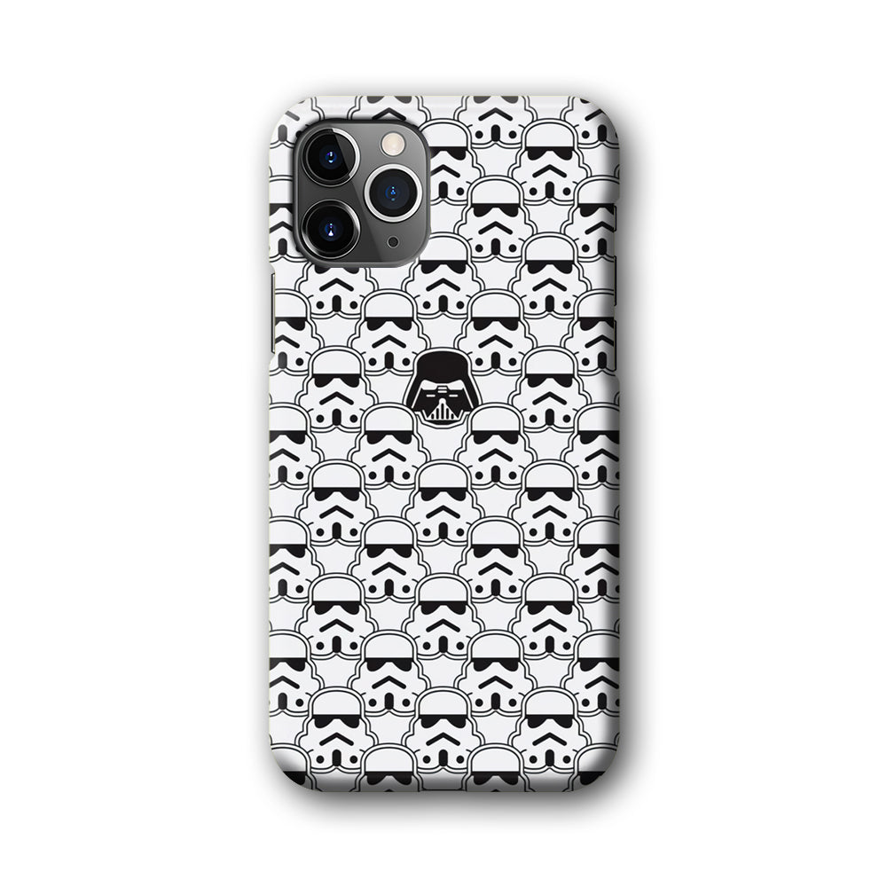 Stormtrooper Face Pattern Star Wars iPhone 11 Pro Max Case