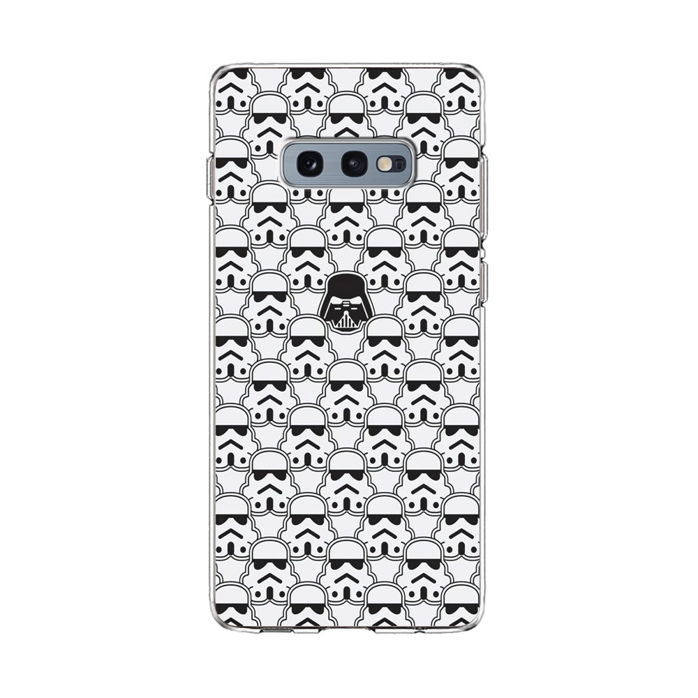 Stormtrooper Face Pattern Star Wars Samsung Galaxy S10E Case