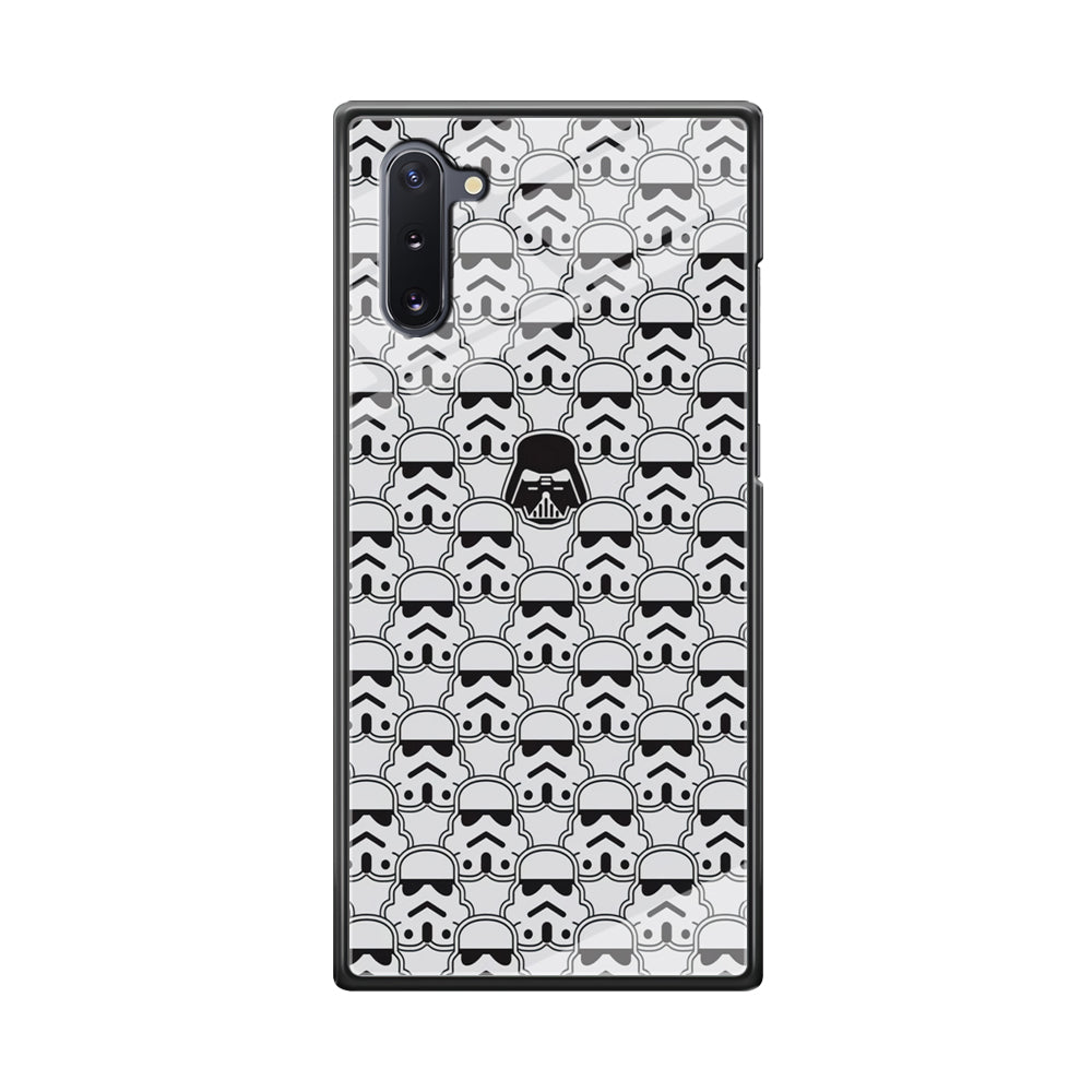 Stormtrooper Face Pattern Star Wars Samsung Galaxy Note 10 Case