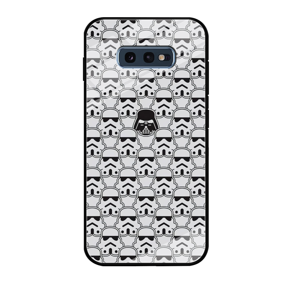 Stormtrooper Face Pattern Star Wars Samsung Galaxy S10E Case