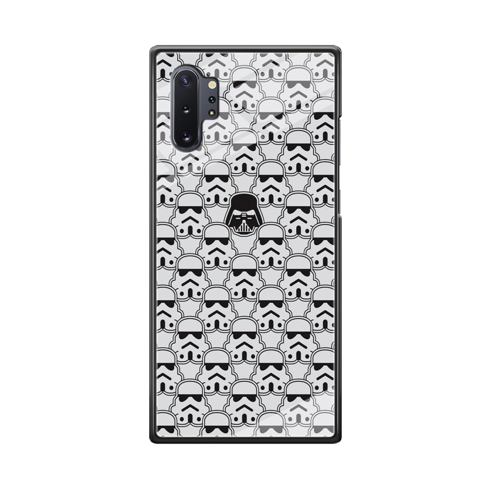 Stormtrooper Face Pattern Star Wars Samsung Galaxy Note 10 Plus Case