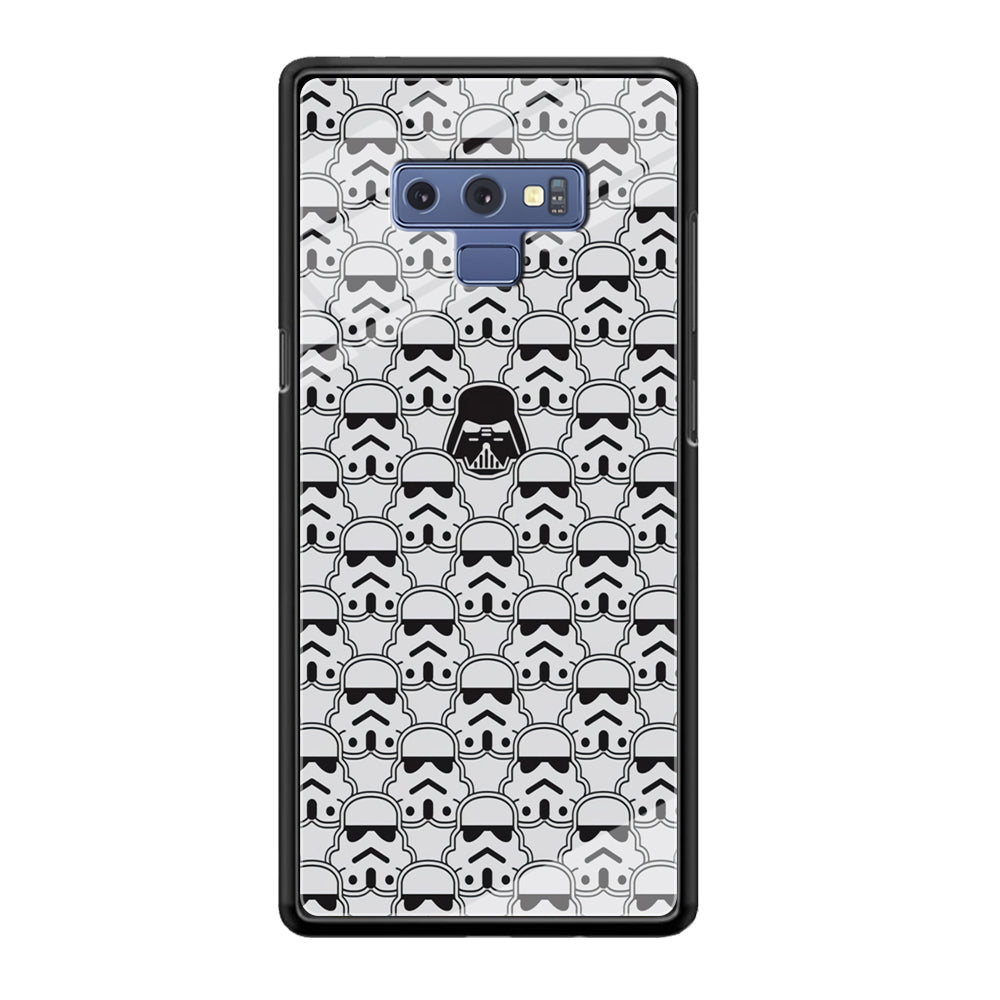 Stormtrooper Face Pattern Star Wars Samsung Galaxy Note 9 Case