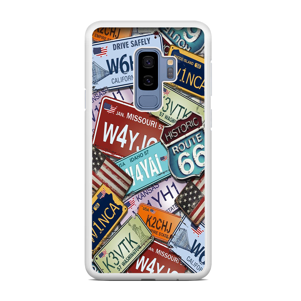 Street Signs USA Samsung Galaxy S9 Plus Case