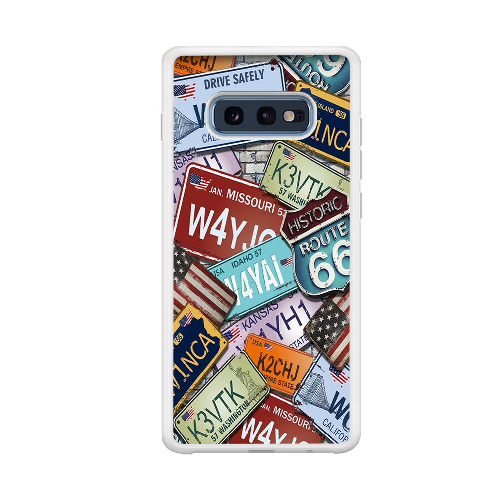 Street Signs USA Samsung Galaxy S10E Case