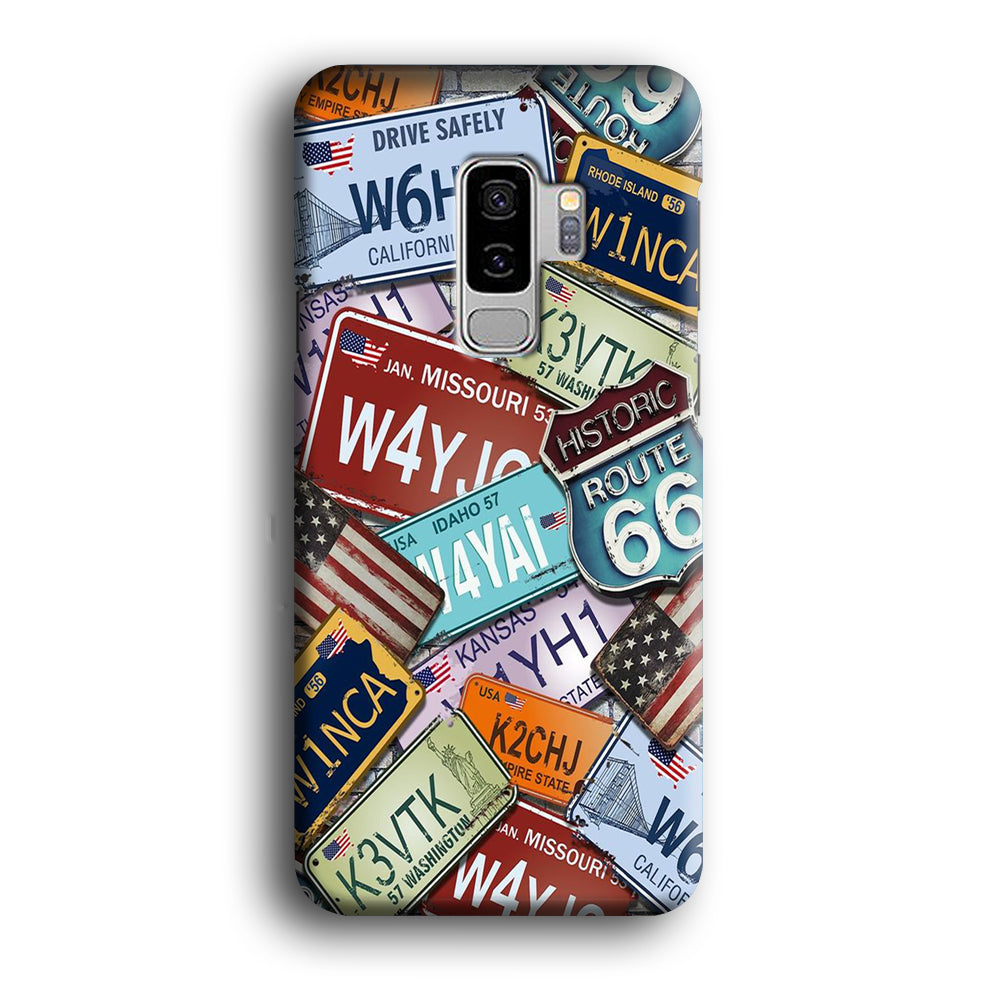 Street Signs USA Samsung Galaxy S9 Plus Case