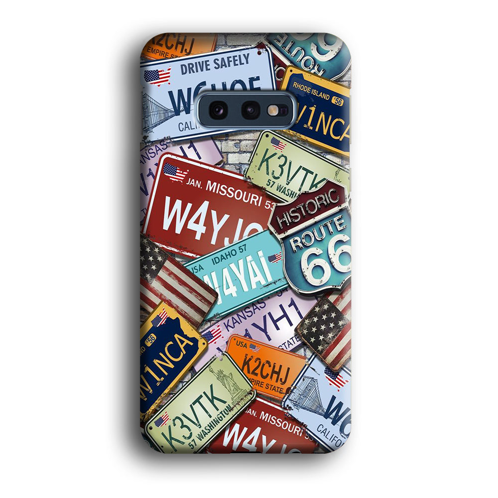 Street Signs USA Samsung Galaxy S10E Case