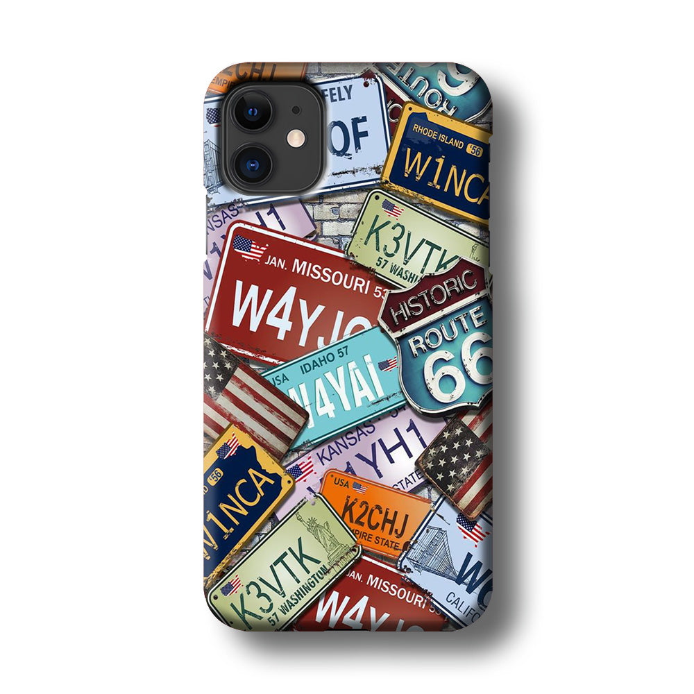 Street Signs USA iPhone 11 Case