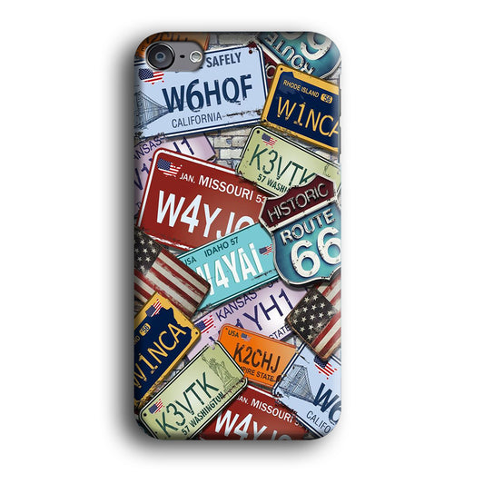 Street Signs USA iPod Touch 6 Case