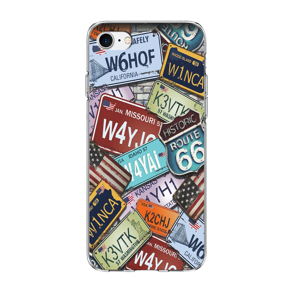 Street Signs USA iPhone SE 3 2022 Case