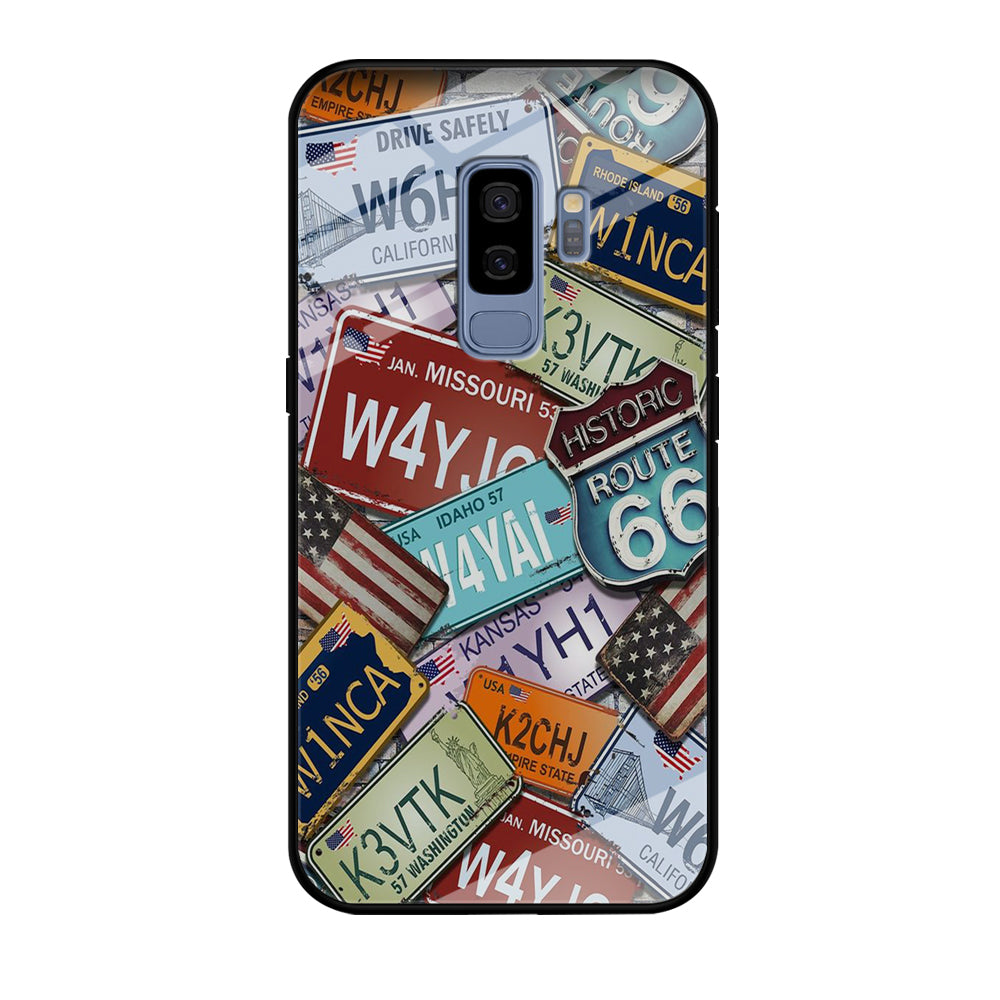 Street Signs USA Samsung Galaxy S9 Plus Case