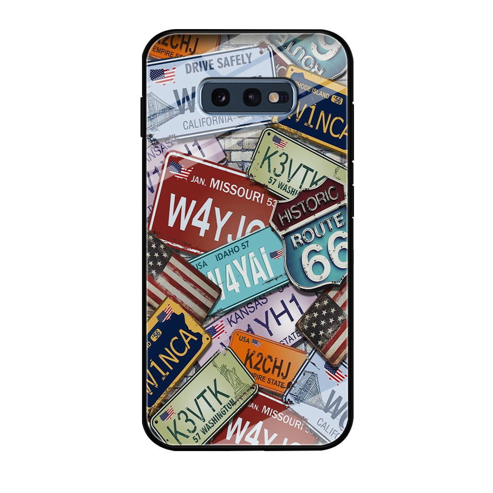 Street Signs USA Samsung Galaxy S10E Case