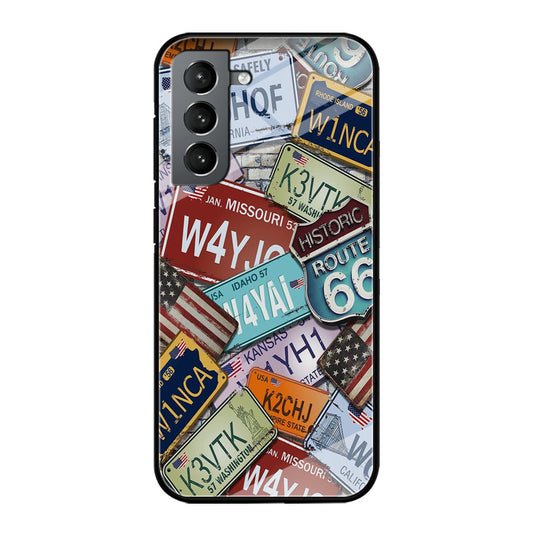 Street Signs USA Samsung Galaxy S24 Plus Case-Phone Case-Tempered Glass Case-Altracase