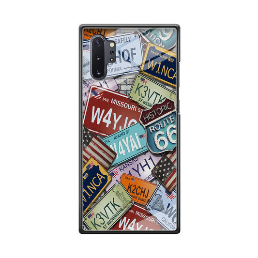 Street Signs USA Samsung Galaxy Note 10 Plus Case