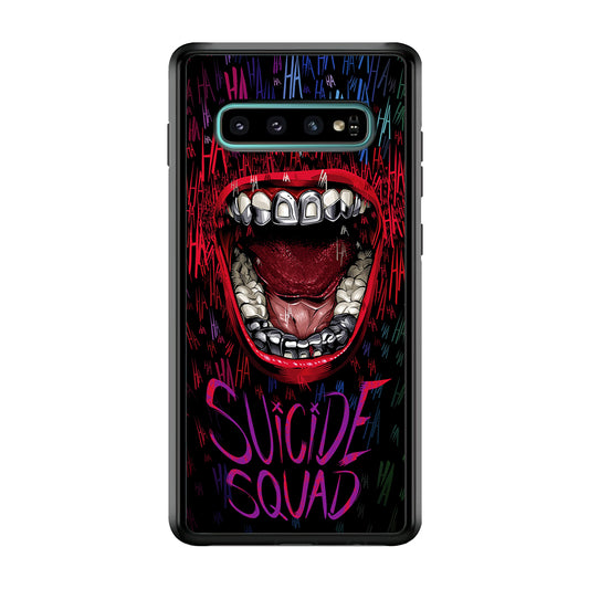 Suicide Squad Art Samsung Galaxy S10 Case