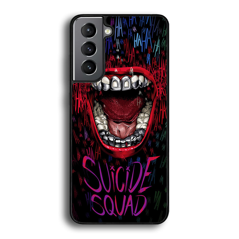 Suicide Squad Art Samsung Galaxy S24 Plus Case-Phone Case-Rubber Black (2D Case)-Altracase