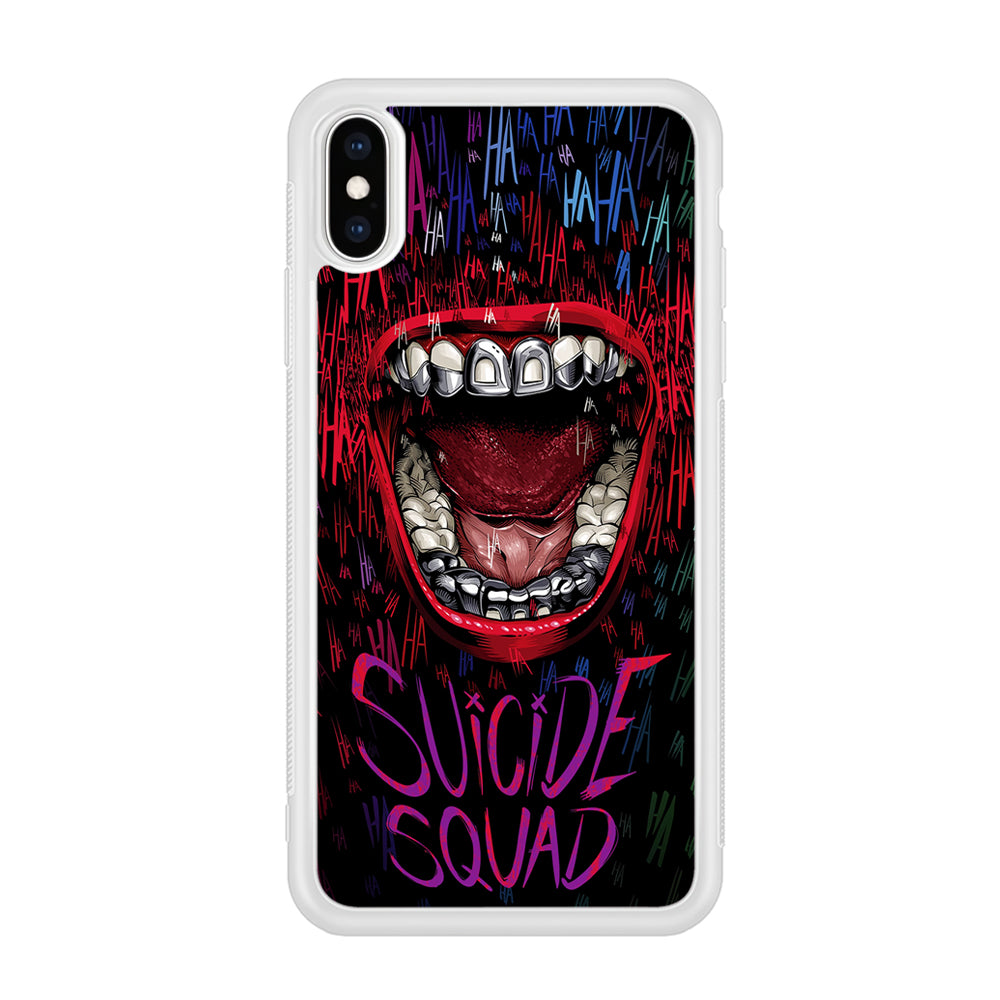 Suicide Squad Art iPhone X Case