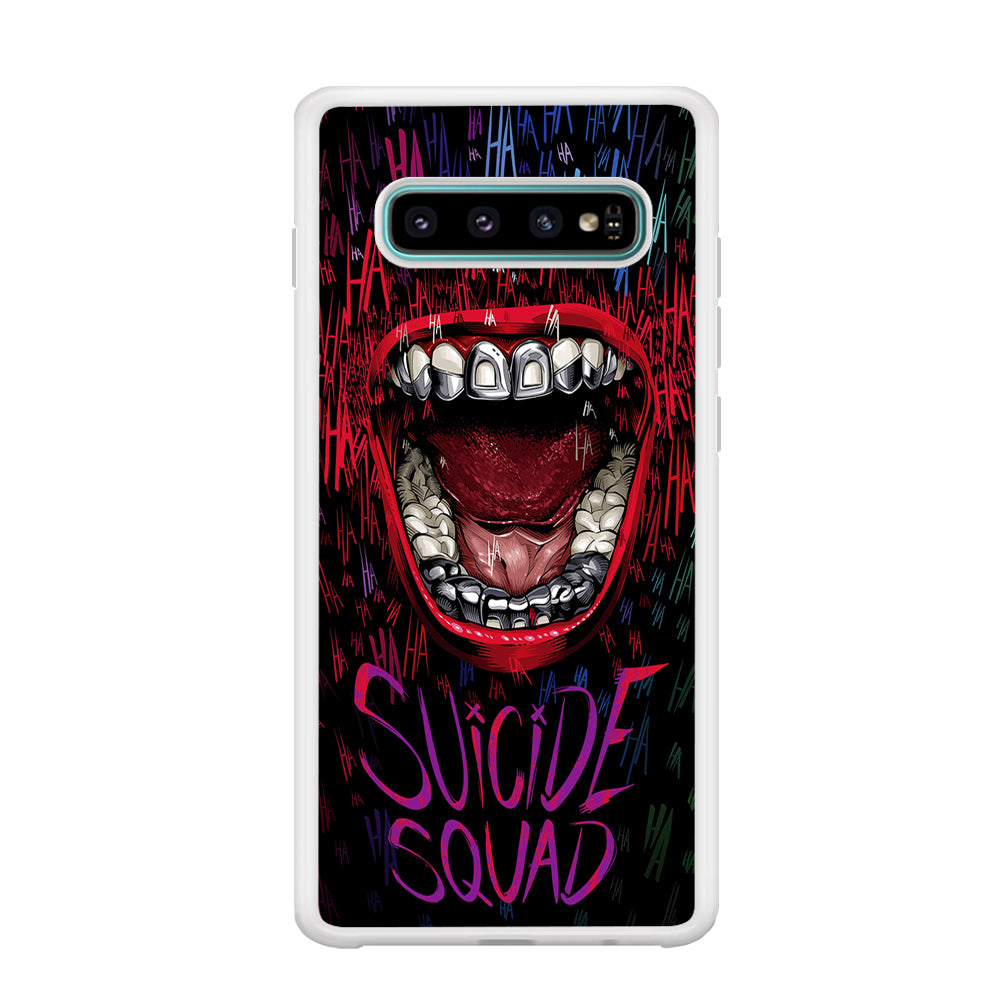 Suicide Squad Art Samsung Galaxy S10 Case