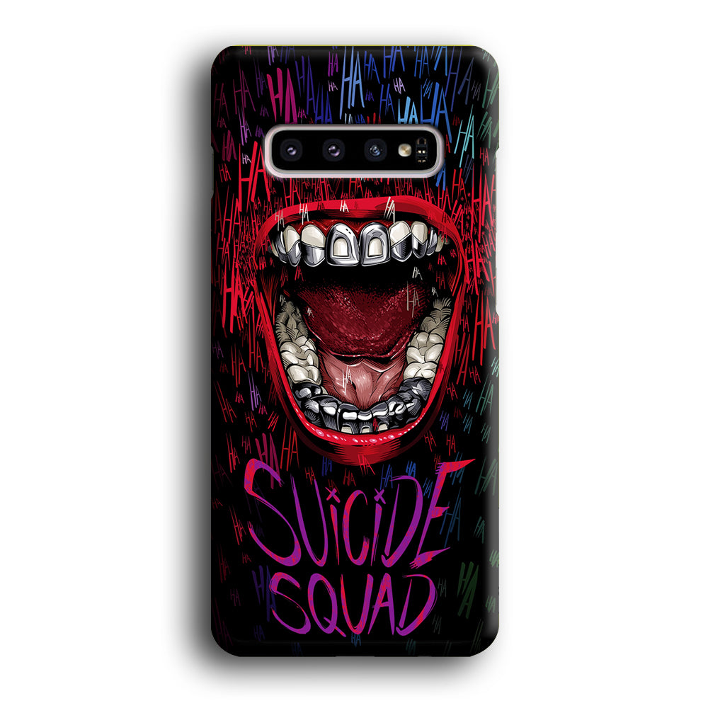 Suicide Squad Art Samsung Galaxy S10 Case