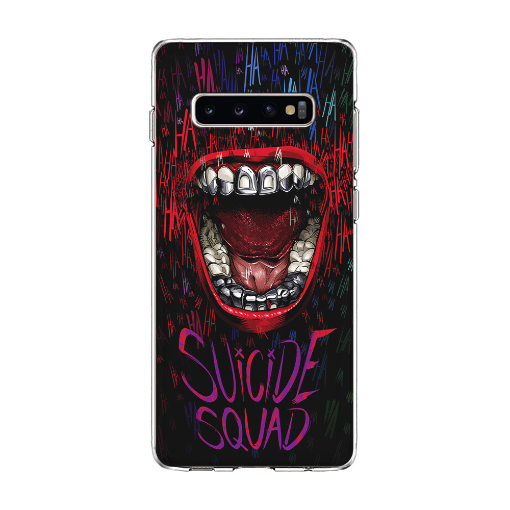 Suicide Squad Art Samsung Galaxy S10 Case