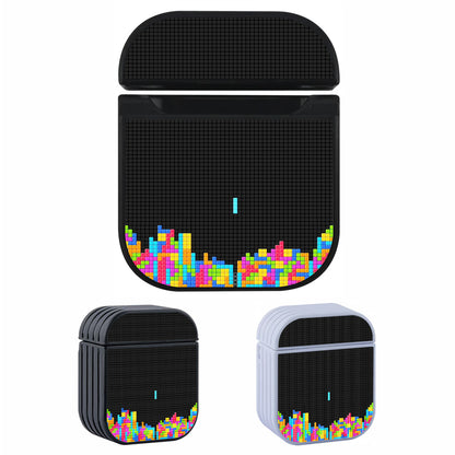 Tetris Legend Game Hard Plastic Case Cover For Apple Airpods