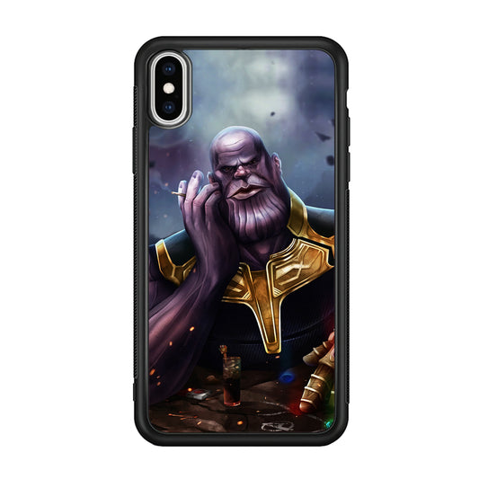 Thanos Chill iPhone Xs Case