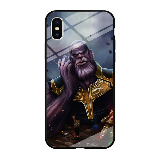Thanos Chill iPhone X Case