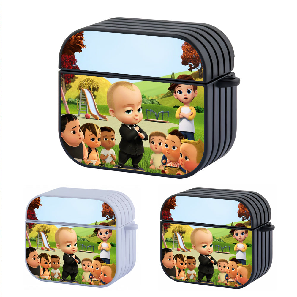 The Boss Baby Cute Hard Plastic Case Cover For Apple Airpods 3