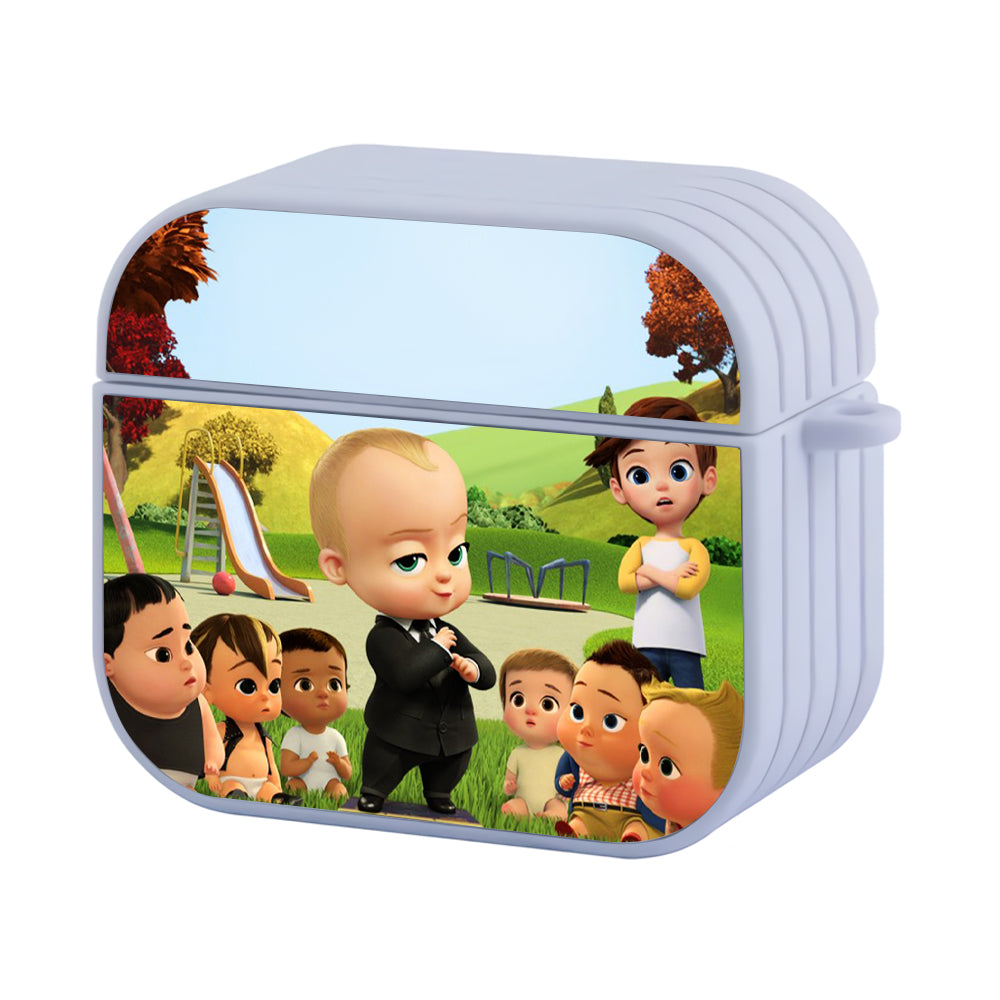 The Boss Baby Cute Hard Plastic Case Cover For Apple Airpods 3