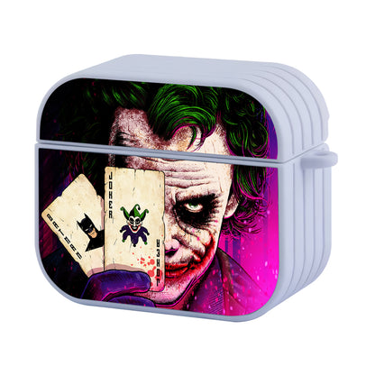 The Clown Joker Batman Card Hard Plastic Case Cover For Apple Airpods 3